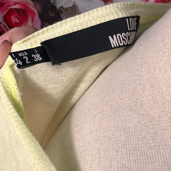 Love Moschino Surfer Girl Neon Tee - Picture 6 of 7